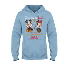 Load image into Gallery viewer, Personalized Couple T-shirt and Hoodie with Custom Names &amp; Year
