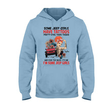 Load image into Gallery viewer, Personalized Jeep Girls T-Shirt Custom Name Gift for Her
