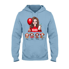 Load image into Gallery viewer, Personalized Mama of Nightmares T-Shirt &amp; Hoodie Gift for Mom
