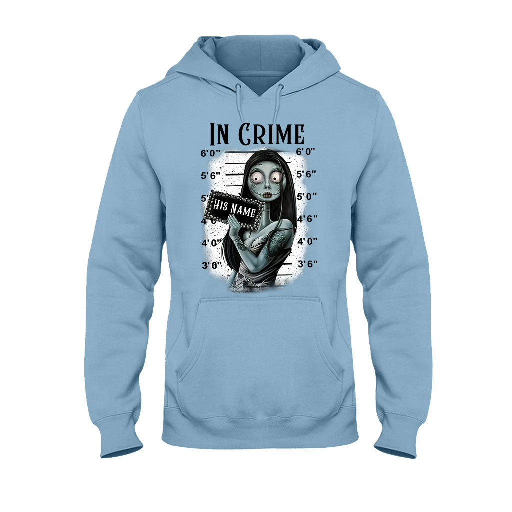 Personalized Partner In Crime T-shirt & Hoodie Gift for Couples