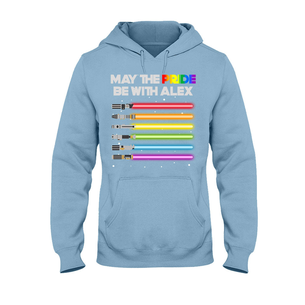 Personalized LGBT Pride T-shirt & Hoodie with Custom Name