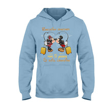 Load image into Gallery viewer, Personalized Couple Travel T-shirt &amp; Hoodie Custom Name Gift
