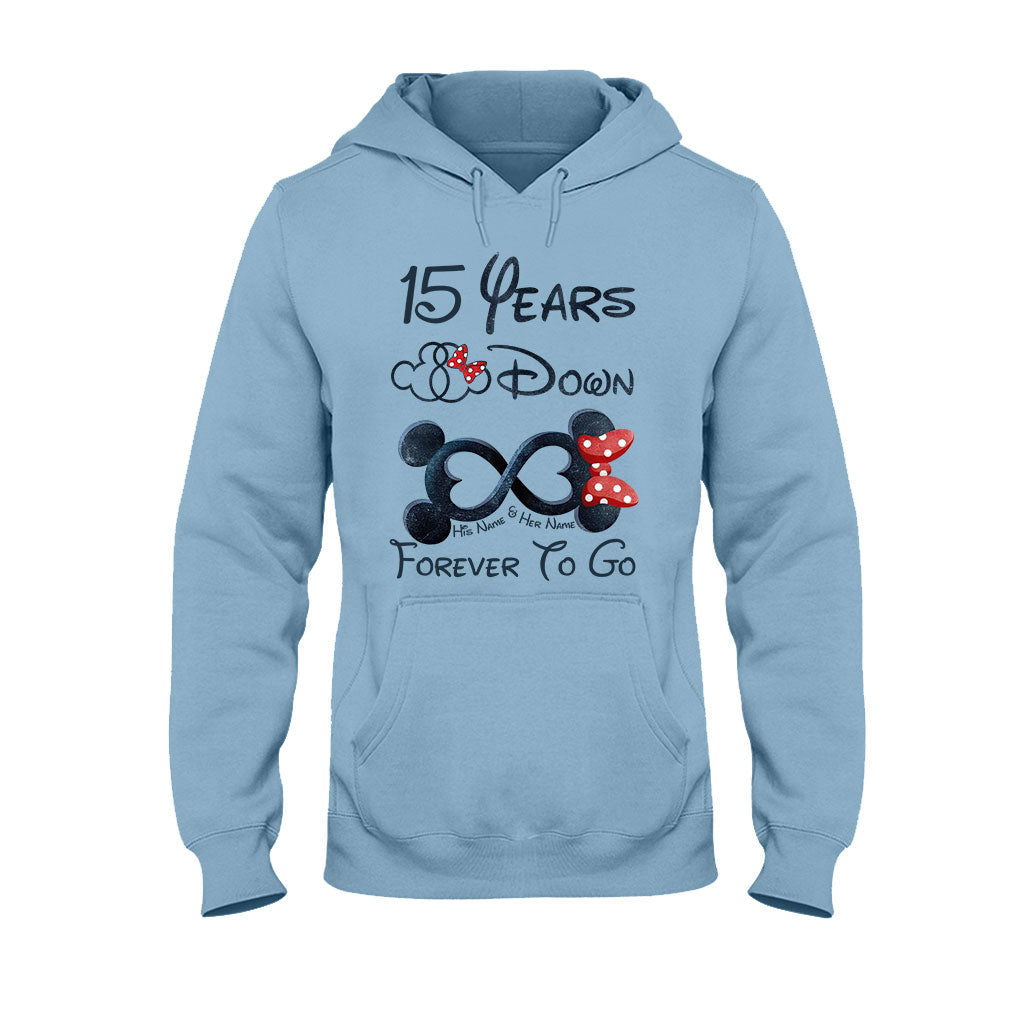 Personalized Forever To Go Mouse T-shirt & Hoodie Gift for Couples
