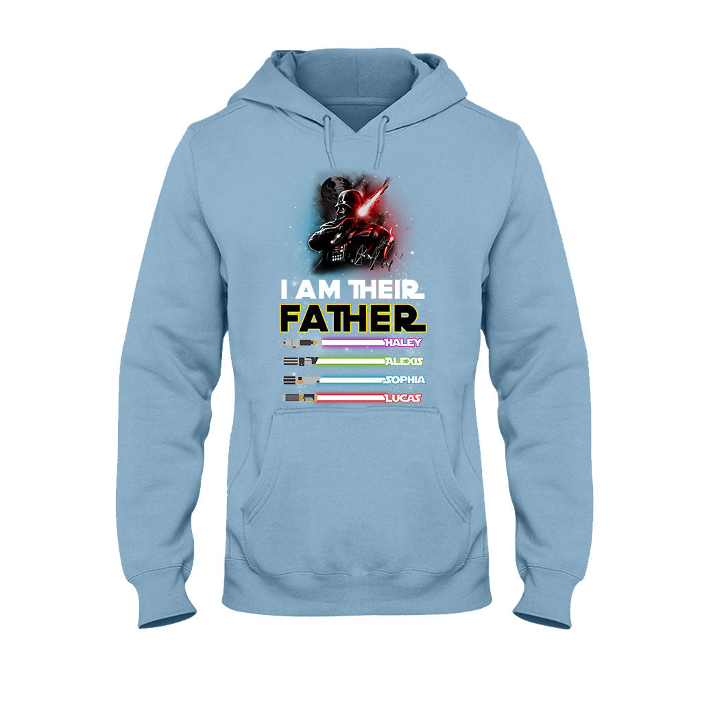Personalized Father T-shirt & Hoodie with Custom Names | Father's Day Gift