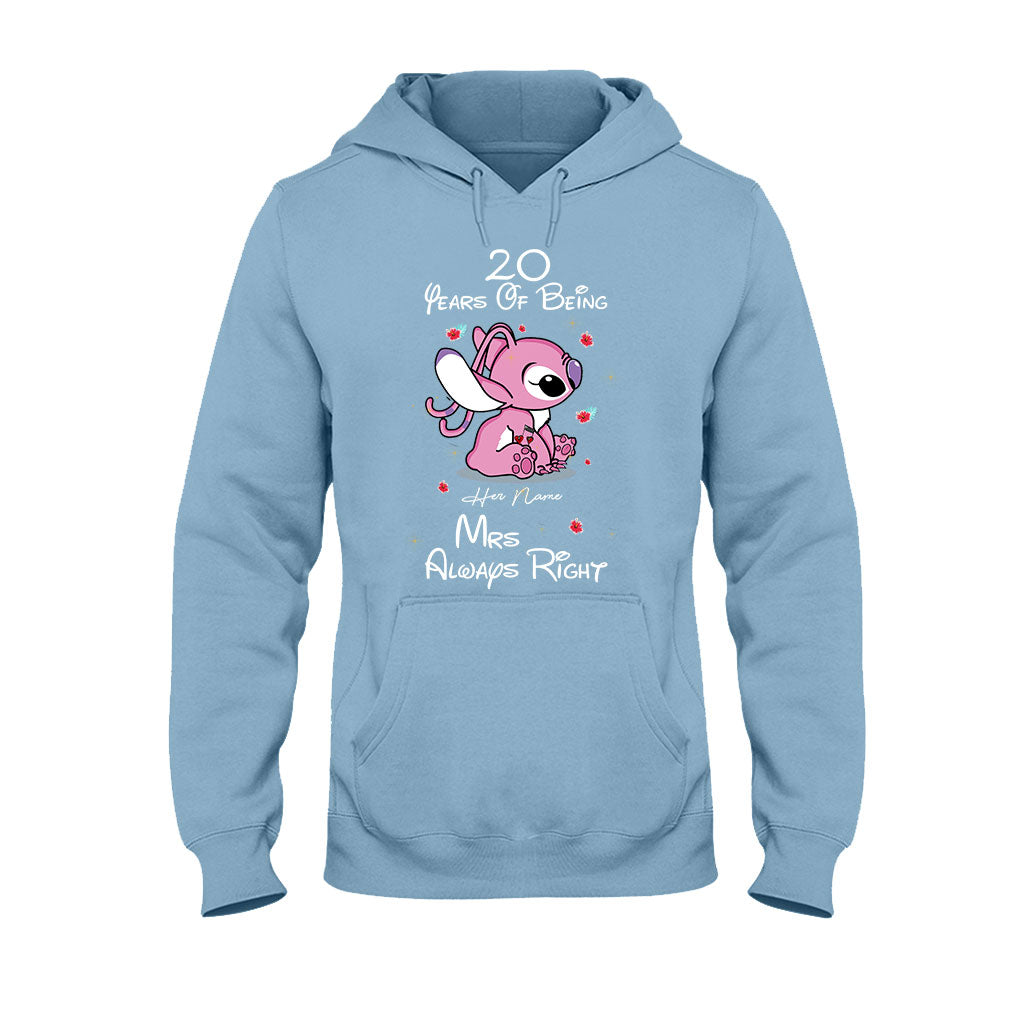 Personalized Couple T-shirt & Hoodie His & Hers Ohana Gift