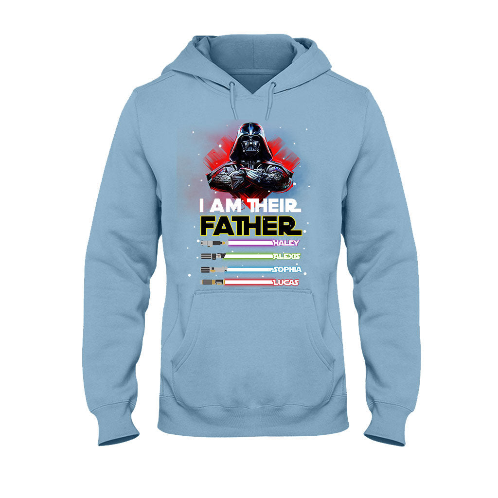 Personalized Star Wars Father T-shirt and Hoodie Gift