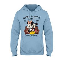 Load image into Gallery viewer, Personalized Couple Mouse T-shirt &amp; Hoodie Gift for Anniversaries
