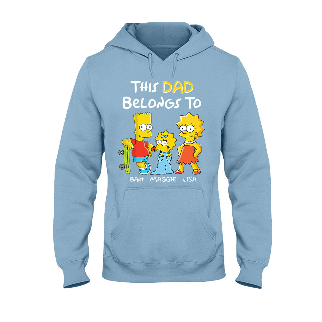Personalized Dad T-shirt Hoodie Custom Family Gift