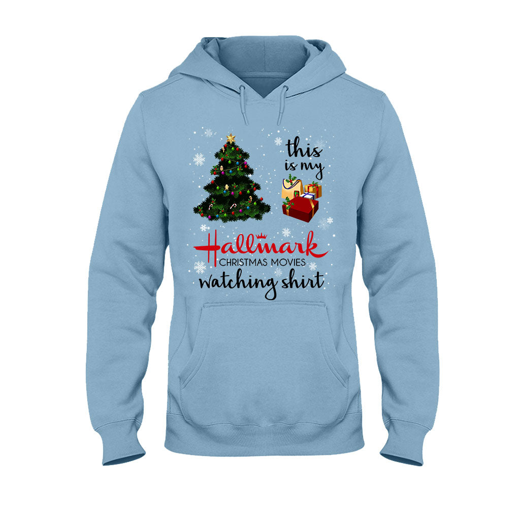 Personalized Hallmark Christmas Movies Watching T-shirt & Hoodie