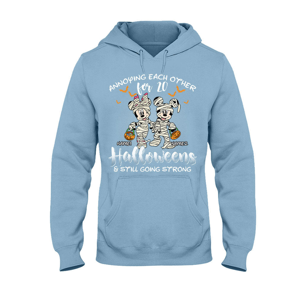 Personalized Halloween Mouse T-shirt & Hoodie Unique Couple Gift
