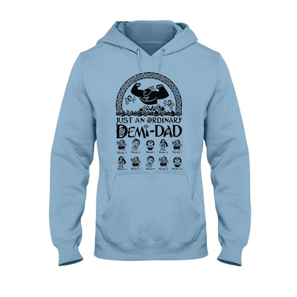 Personalized Demi-Dad T-Shirt & Hoodie Custom Name Gift for Father's Day