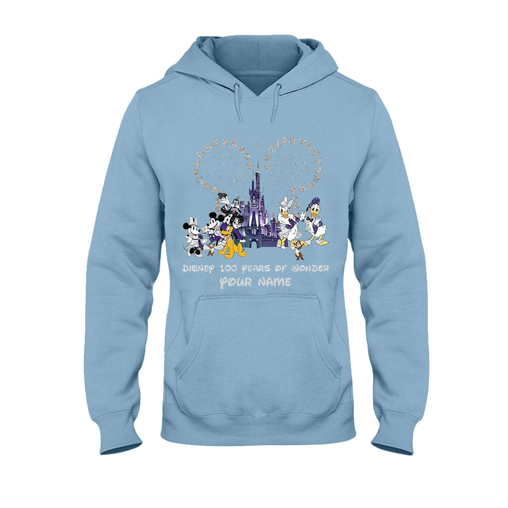 Personalized Disney 100 Years of Wonder T-shirt & Hoodie Gift