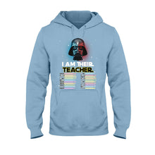 Load image into Gallery viewer, Personalized Teacher T-Shirt Custom Names Star Wars Gift
