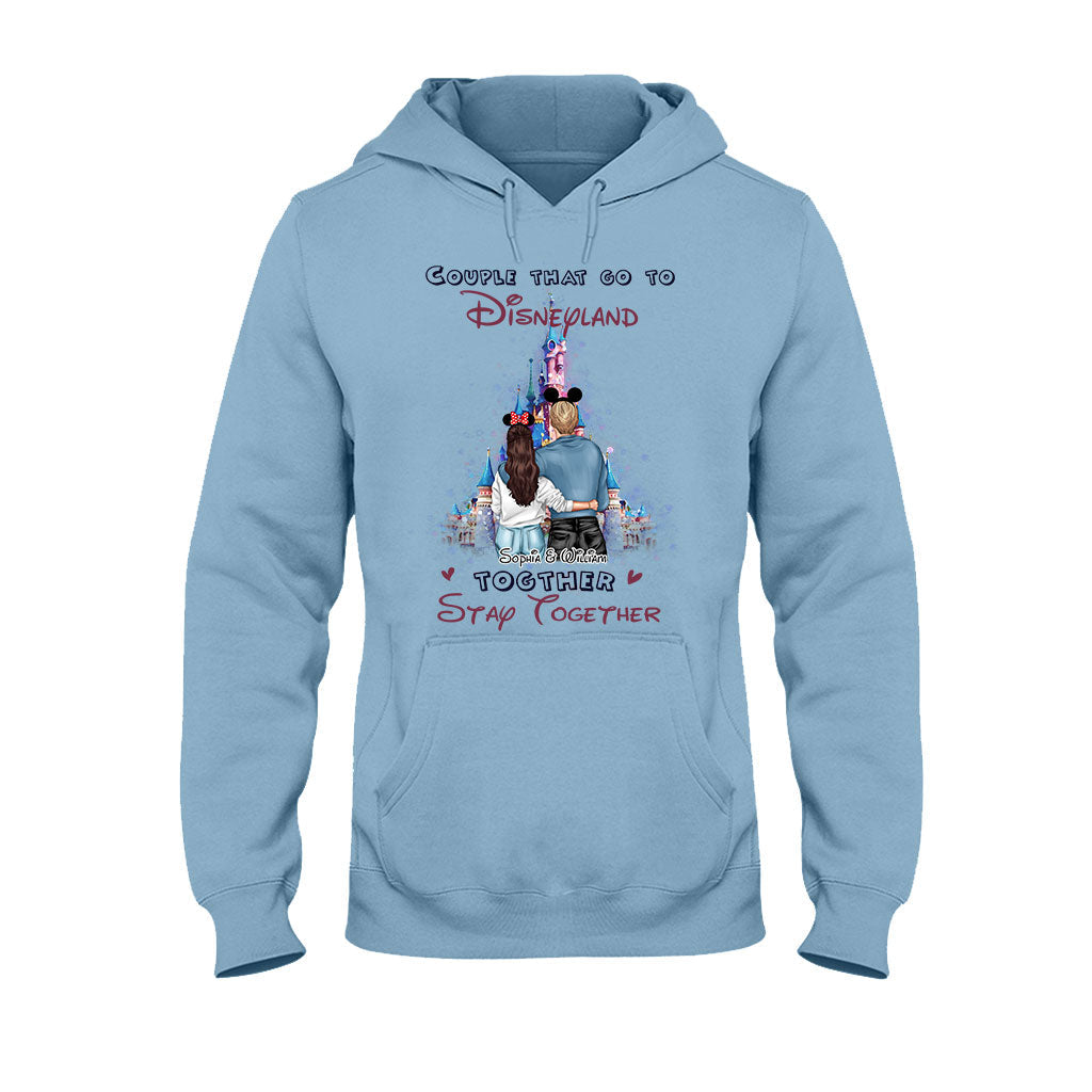 Personalized Disneyland Couple T-shirt & Hoodie Gift for Couples