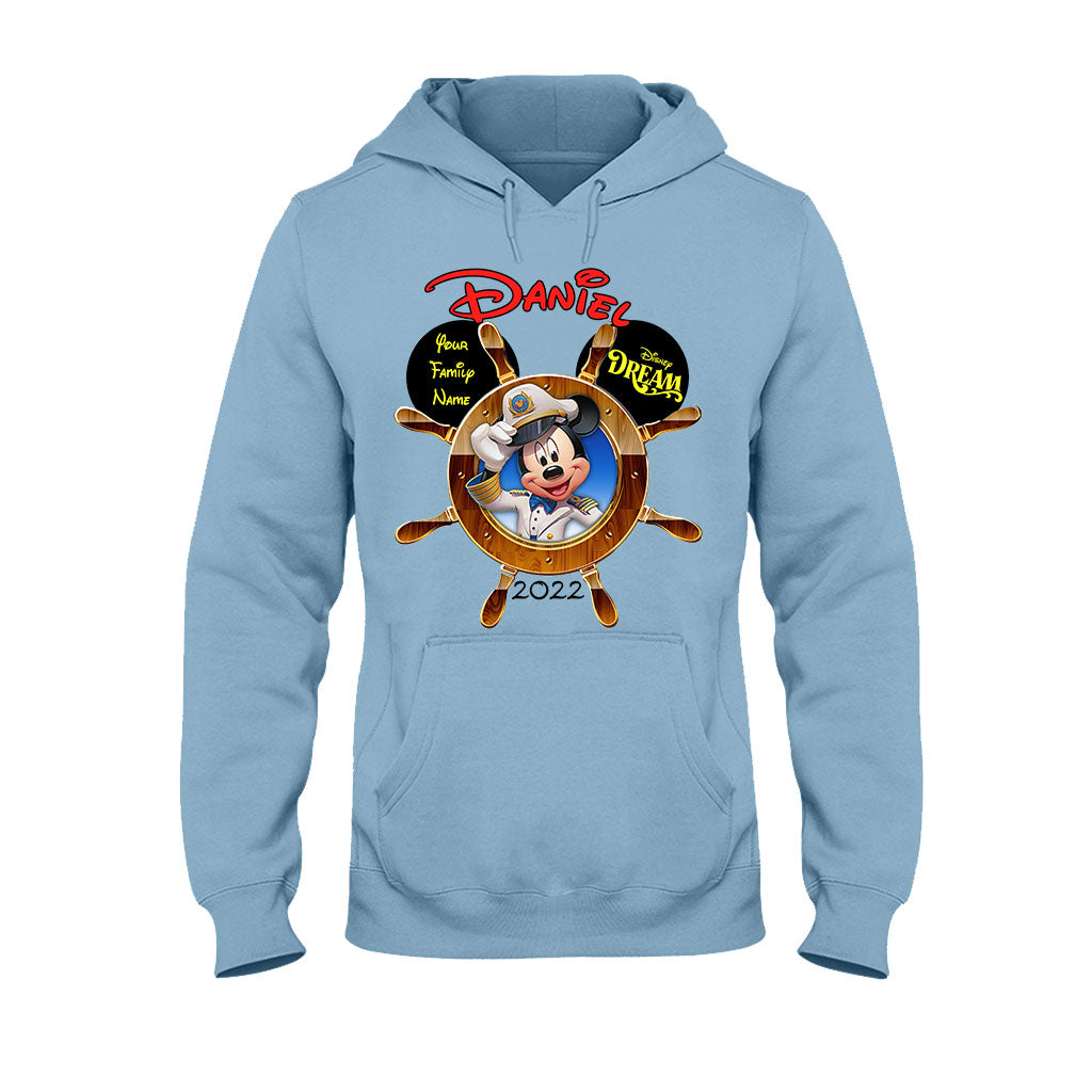 Personalized Mickey Mouse Ears Cruise T-shirt & Hoodie Gift for Family