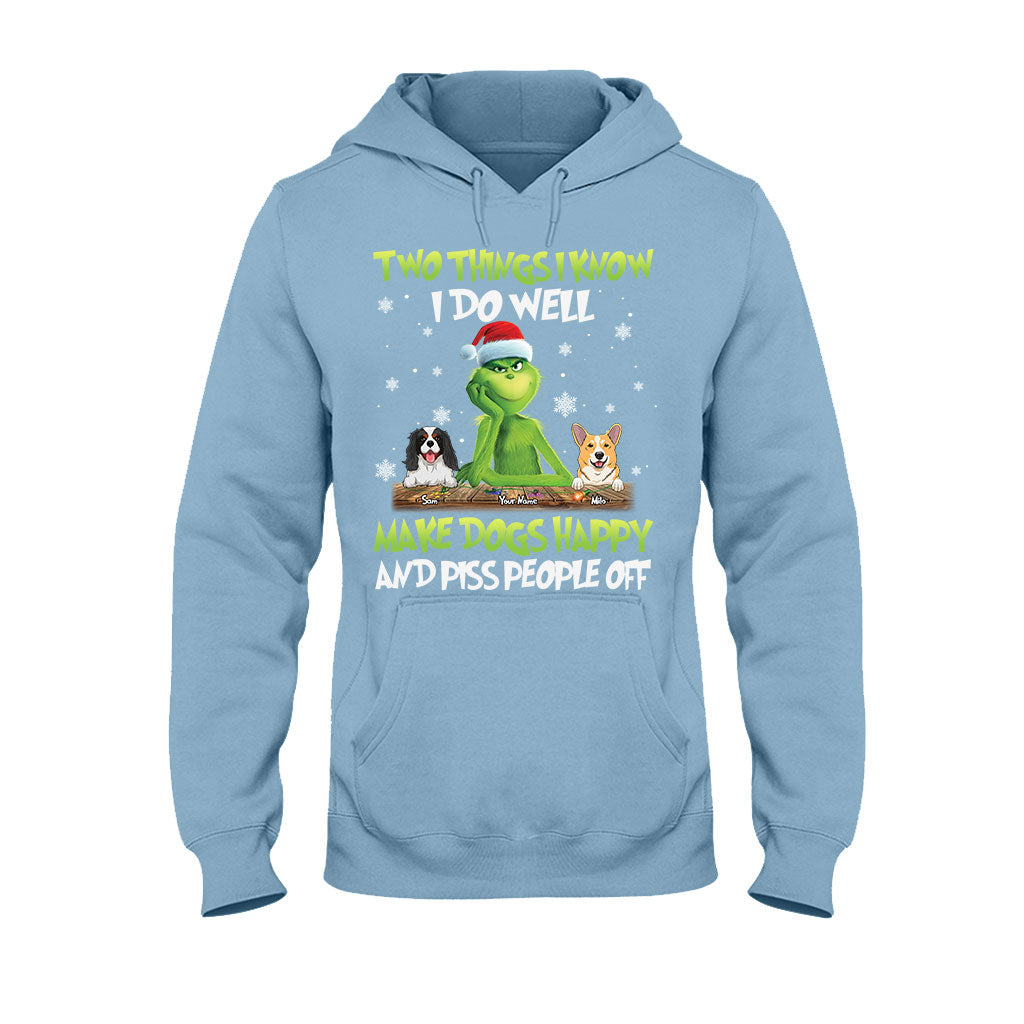 Personalized Grinch Christmas T-Shirt & Hoodie Gift for Dog Lovers
