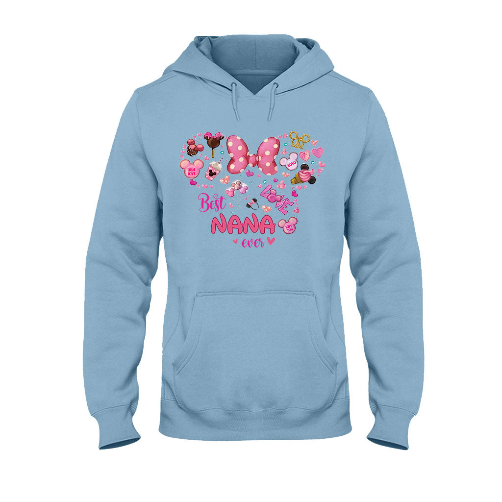 Personalized Best Nana Ever T-shirt & Hoodie Gift for Grandma