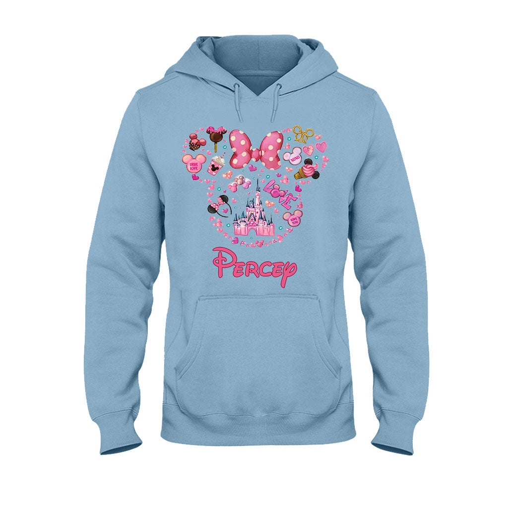 Personalized Christmas Mouse T-shirt & Hoodie Custom Name Gift