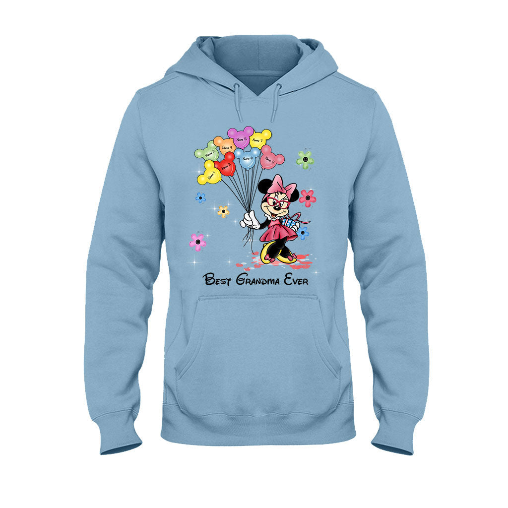 Personalized Grandma T-shirt & Hoodie with Disney Design