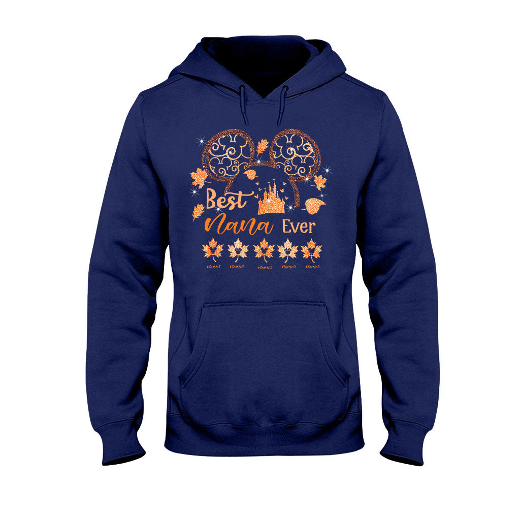 Personalized Best Nana Ever T-shirt & Hoodie Gift for Grandma