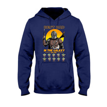 Load image into Gallery viewer, Personalized Best Dad In The Galaxy T-shirt &amp; Hoodie Gift
