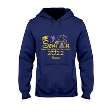 Load image into Gallery viewer, Personalized Graduation T-shirt and Hoodie With Name 2022 Gift
