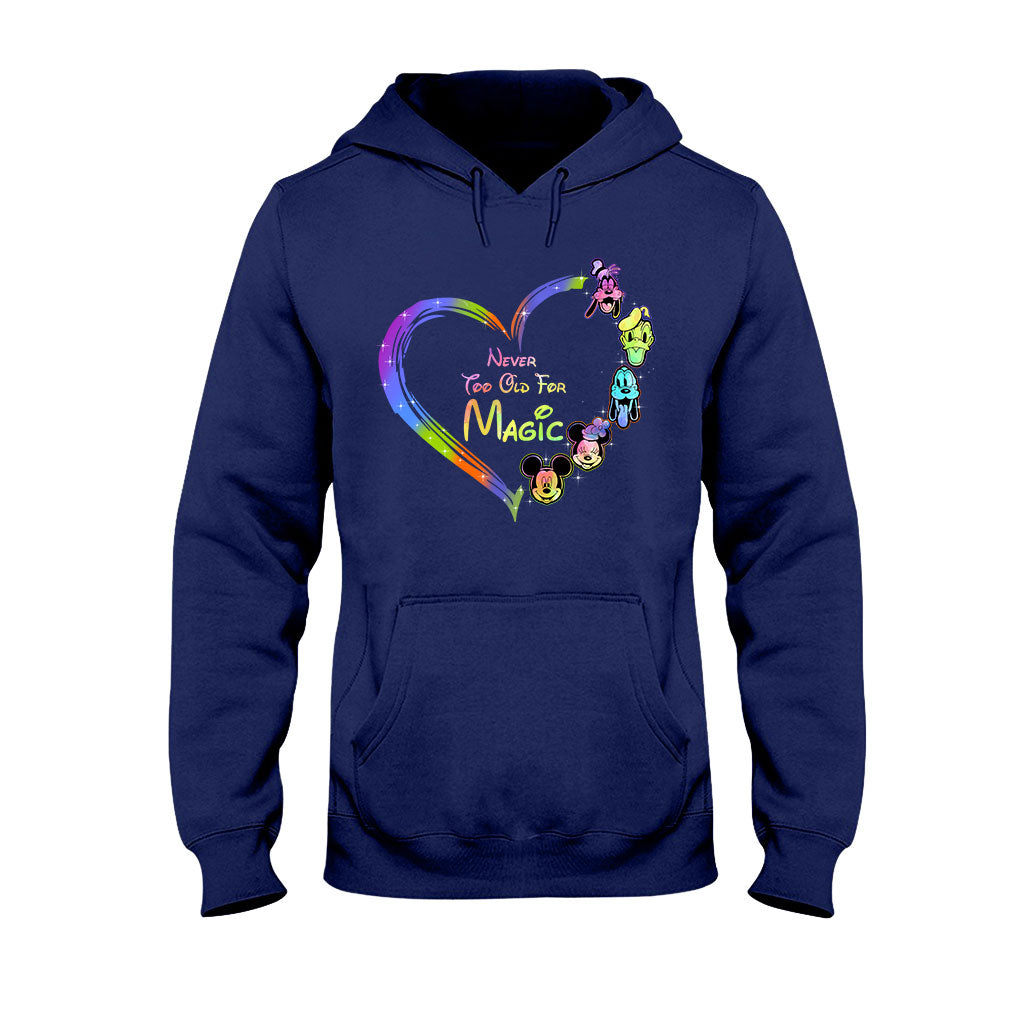 Personalized Never Too Old For Magic T-shirt & Hoodie Gift for All Ages