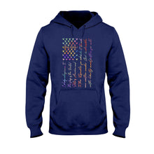 Load image into Gallery viewer, Personalized Mouse Ears Pledge of Allegiance T-shirt &amp; Hoodie for Independence Day
