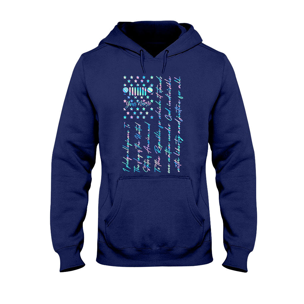 Personalized Independence Day T-shirt & Hoodie with Custom Name