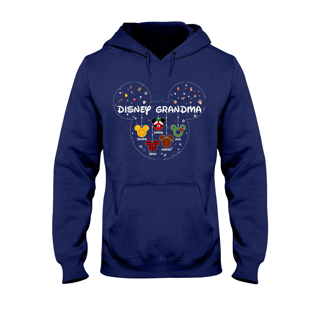 Personalized Christmas T-shirt and Hoodie for Grandma