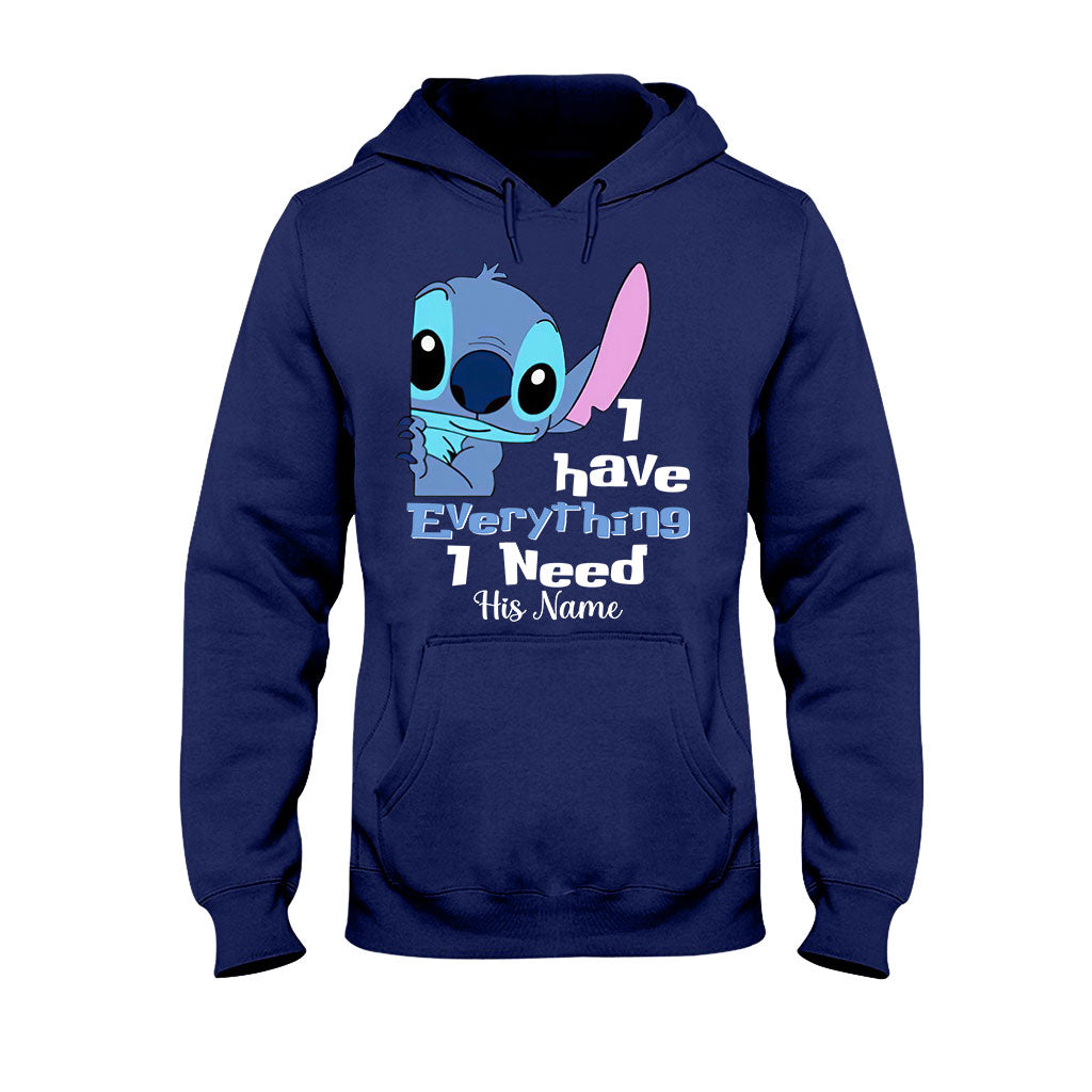 Personalized Ohana T-shirt & Hoodie Gift for Couples