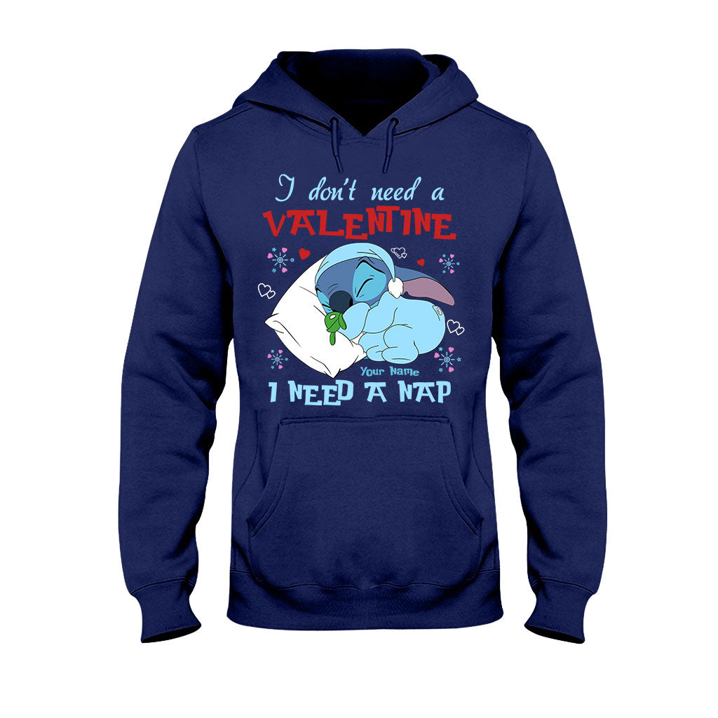 Personalized Valentine Ohana T-shirt & Hoodie Gift for Partner