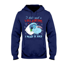 Load image into Gallery viewer, Personalized Valentine Ohana T-shirt &amp; Hoodie Gift for Partner
