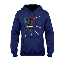 Load image into Gallery viewer, Personalized I Am Their Father T-shirt &amp; Hoodie Custom Names Gift for Dad
