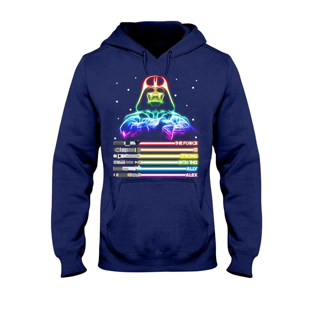 Personalized LGBT Support T-Shirt & Hoodie with Custom Name