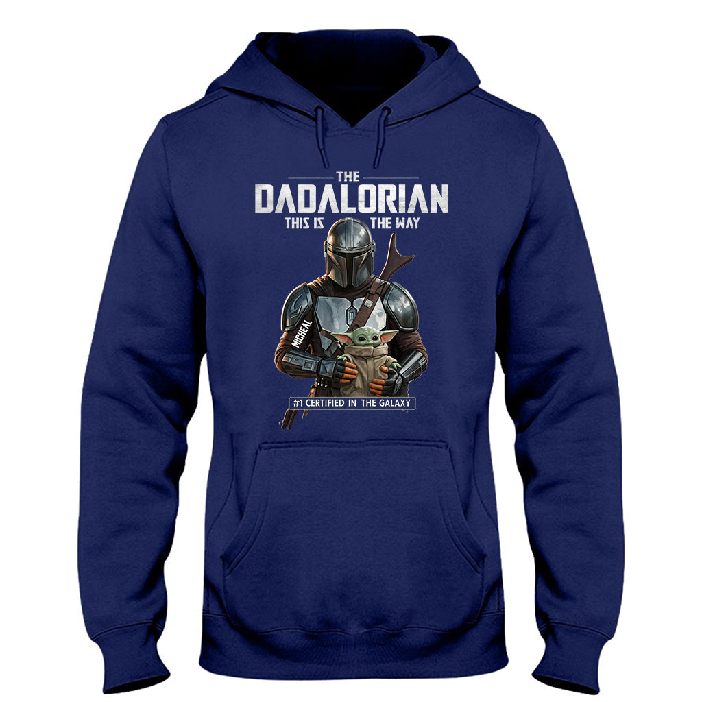 Personalized Dadalorian This Is The Way T-shirt & Hoodie Gift for Dad