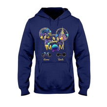 Load image into Gallery viewer, Personalized Disney Mom T-shirt Custom Name Gift for Mother's Day
