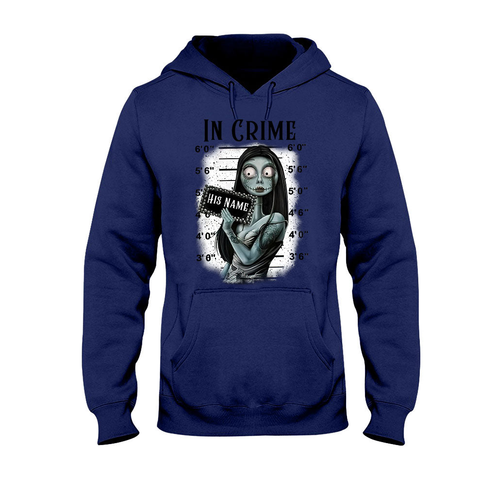 Personalized Partner In Crime T-shirt & Hoodie Gift for Couples