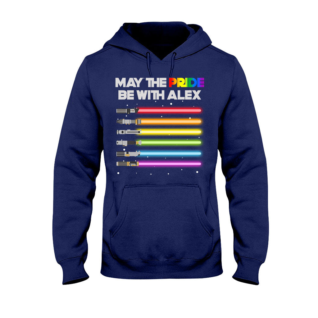 Personalized LGBT Pride T-shirt & Hoodie with Custom Name