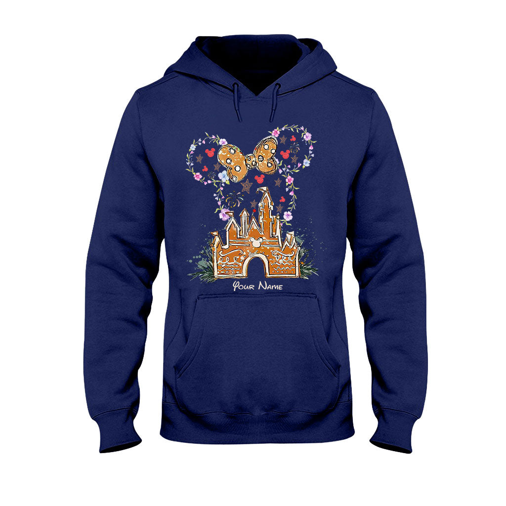 Personalized Merry Christmas Mouse T-shirt & Hoodie Custom Name Gift