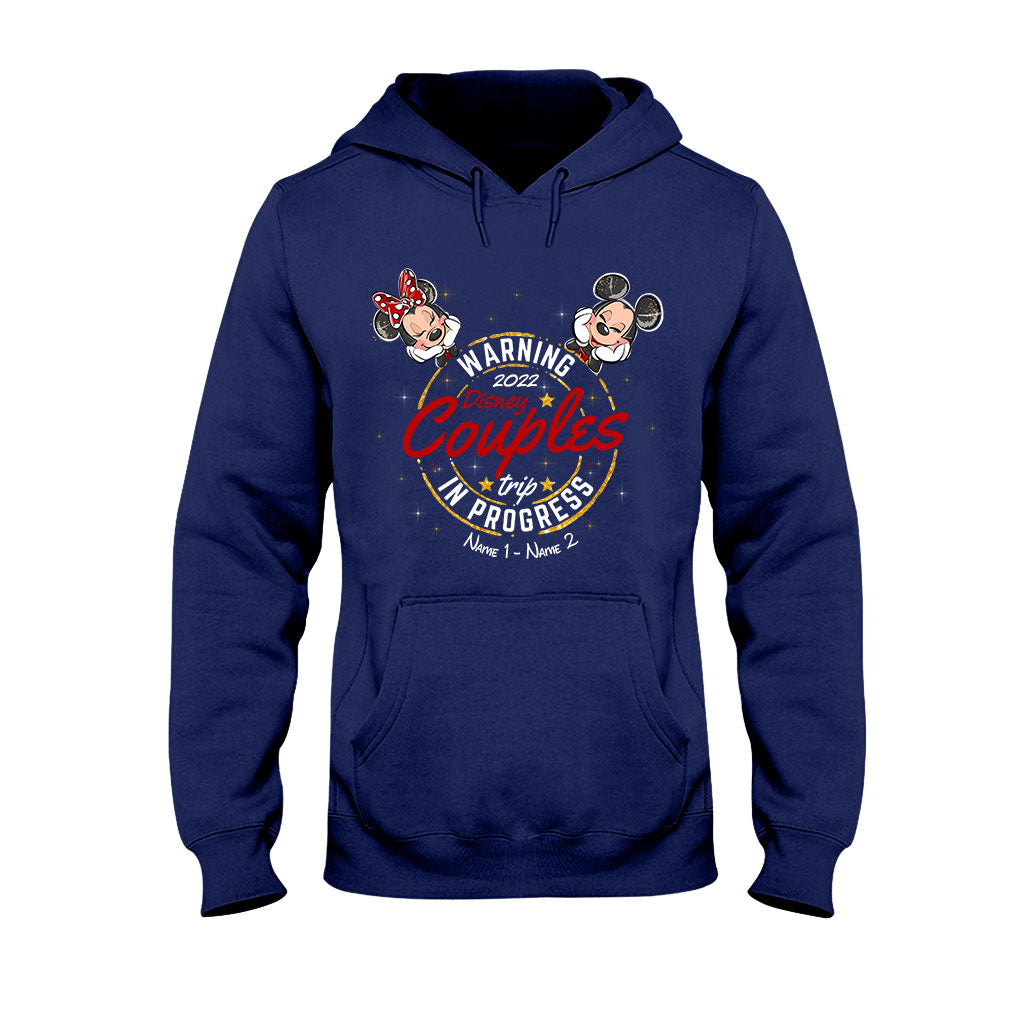 Personalized Disney Couples Trip T-shirt & Hoodie with Names