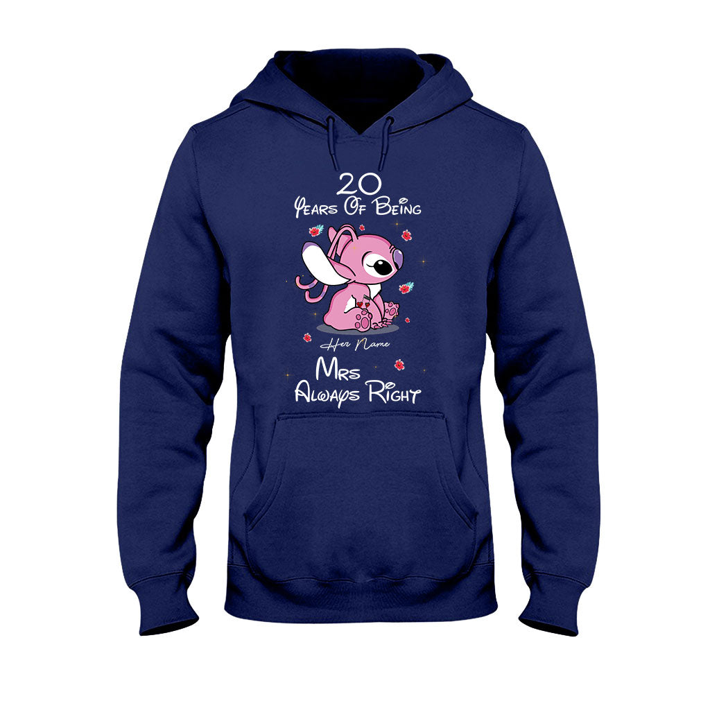 Personalized Couple T-shirt & Hoodie His & Hers Ohana Gift