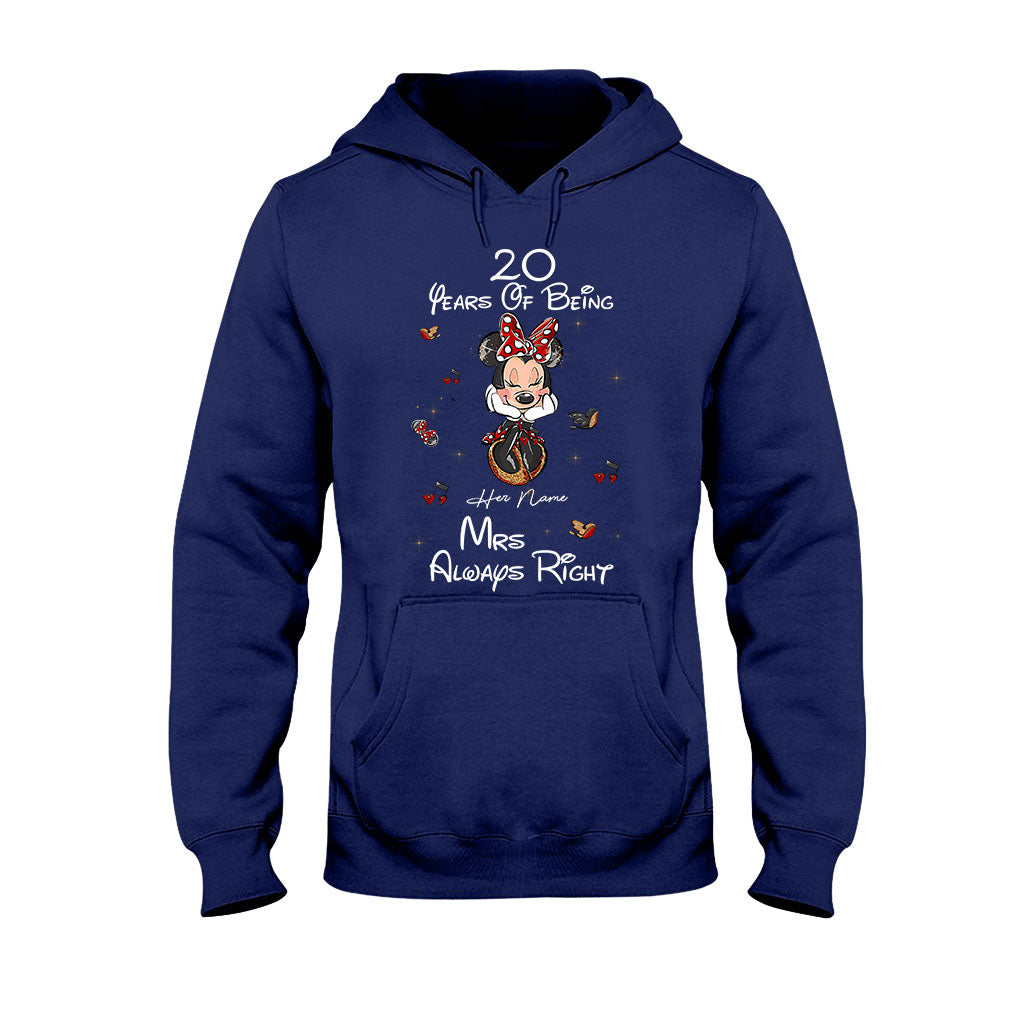 Personalized Couple T-shirt & Hoodie Custom Name Gift Idea