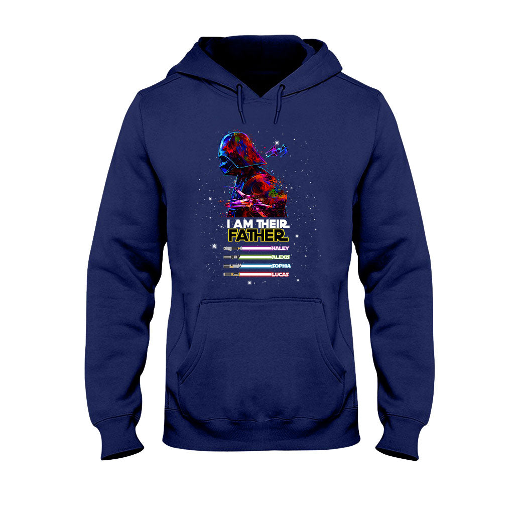 Personalized I Am Their Father T-shirt & Hoodie Gift for Dad