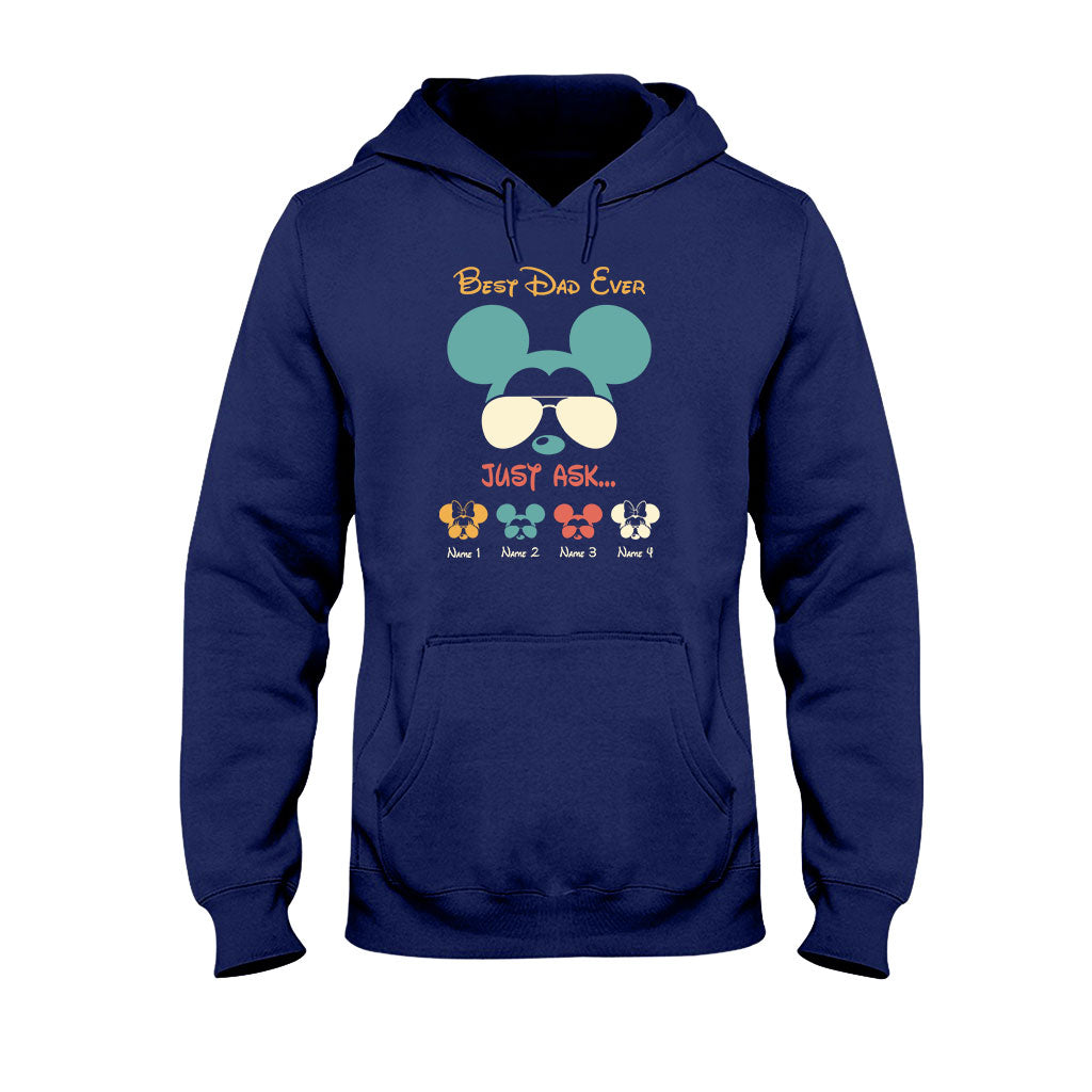 Personalized Father's Day Mouse T-Shirt & Hoodie Gift for Dad