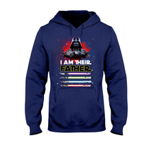 Load image into Gallery viewer, Personalized Star Wars Father T-shirt and Hoodie Gift
