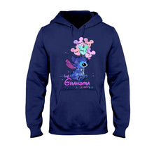 Load image into Gallery viewer, Personalized Best Grandma Ever T-shirt &amp; Hoodie with Names for Mother's Day
