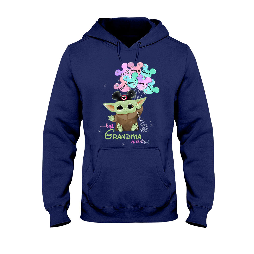 Personalized Best Grandma Ever T-shirt & Hoodie Gift for Mother's Day