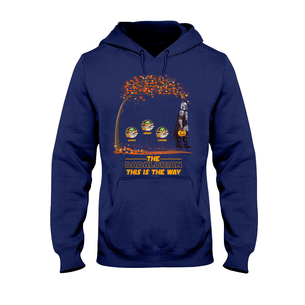 Personalized Halloween T-shirt & Hoodie The DADALORIAN Gift for Kids