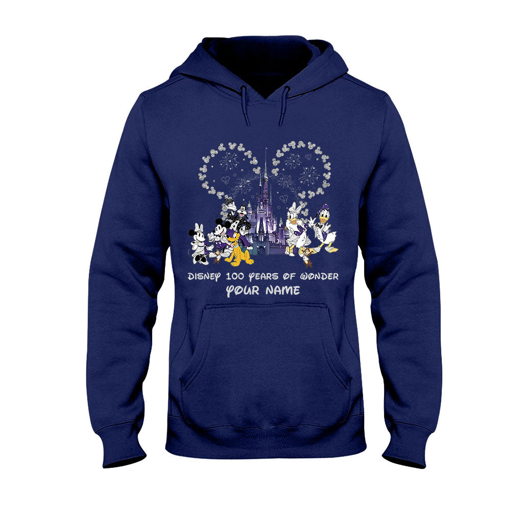 Personalized Disney 100 Years of Wonder T-shirt & Hoodie Gift